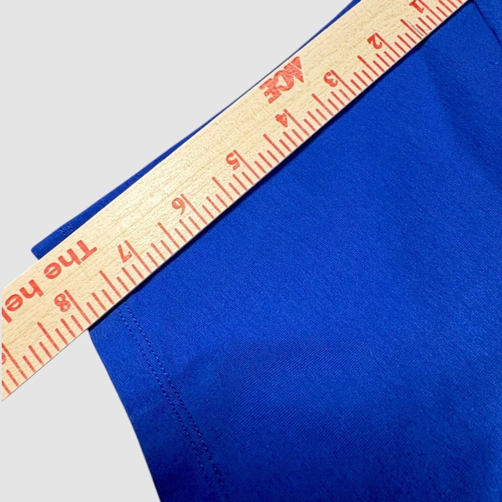 Rebel Wilson x Angels Womens 2X Blue‎ Structured Swing Blouse Cotton Stretch Top - Picture 8 of 10